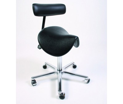 Siège selle ergonomique à dosseret