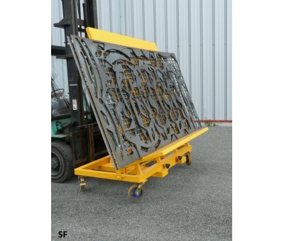 Chevalet à fond ouvrant pour chariot élévateur SF