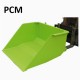 Pelle basculante manuelle de chargement PCM