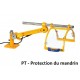 Carter protecteur de mandrin
