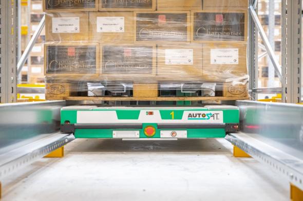Vente Pallet Shuttle : stockage haute densité avec navette (PROVOST)