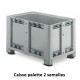 Caisse palette 2 semelles