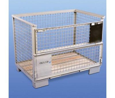 Caisse palette grillagée Europool 800x1200 mm