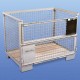 Caisse palette grillagée Europool 800x1200 mm