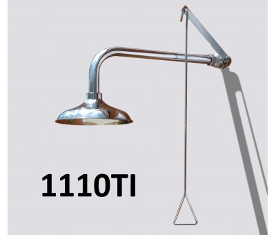 Douche de sécurité murale 100% Inox, 1110TI