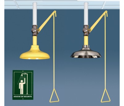 Achat Douche de sécurité verticale de plafond, 1100
