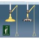 Achat Douche de sécurité verticale de plafond, 1100