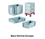 Bac norme Europe 300x200, 600x400, 800x600 - PROVOST