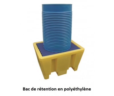 Bacs de rétention polyéthylène