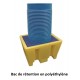 Bacs de rétention polyéthylène
