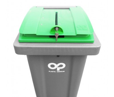 Achat Bac roulant verrouillable pour documents confidentiels