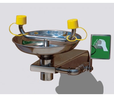 Lave yeux inox mural, 2210TI