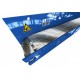 Tapis transporteur à bande métallique articulée