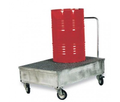 Achat Chariot rétention métallique 2 fûts