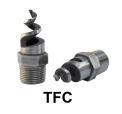 Buse de lavage à cône creux haut débit TFC - inox laiton pvc ptfe