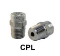 Buse de nettoyage cône plein à angle large CPL - laiton inox PVC