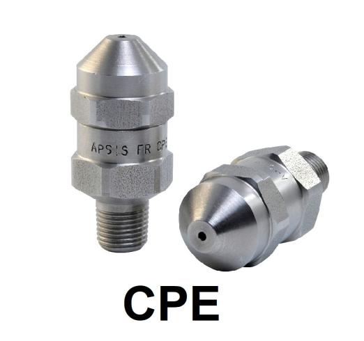 Buse de lavage à angle étroit CPE - APSIS Technologies