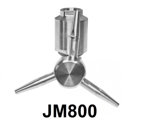 Tête de lavage hydrodynamique "grand rayon" JM 800