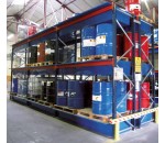Bac de rétention pour rack de stockage 1000 litres - MDM MASSE DIFFUSION MANUTENTION