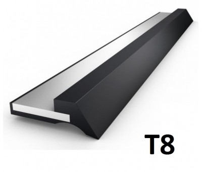 Racleur de glissière, profil acier