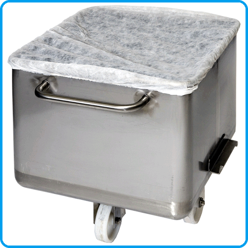 Les Cuisinautes - Bac Europe inox 200litre avec couvercle