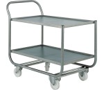 Chariot table inox à plateaux polyéthylène SCH500 - SCHWEYER