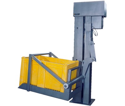 Achat Elévateur à colonne inox pour palox et caisse plastique, jusqu'à 1200 kg