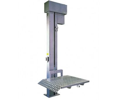 Ascenseur monte charge inox pour palette et conteneur