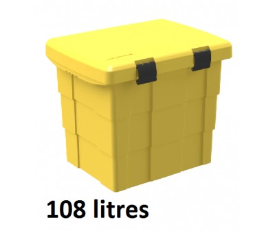 Coffre plastique verrouillable 108 litres, BACSPB108