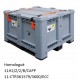 Caisse palette plastique certifiée UN, 1000x1200