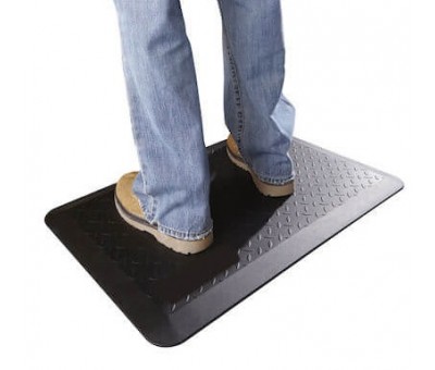 Tapis anti-fatigue individuel pour poste de travail