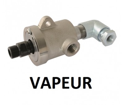 Raccords joints tournants pour vapeur, jusqu'à 200°C