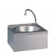 Achat Lave main inox à cuve ronde, commande au genou