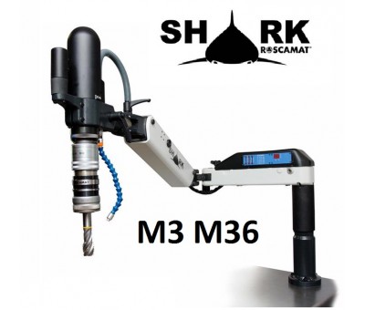 Achat Bras de taraudage électrique grande capacité SHARK, M3 à M36 (M42)