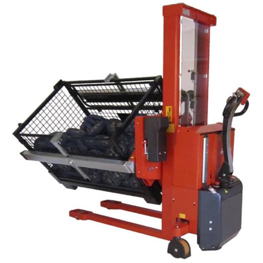 Gerbeur basculeur de caisse palette Liftator - LIFTEC