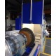 Cabine de sablage pour pièces ferroviaires
