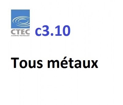 Liquide de dégraissage et décalaminage tous métaux CTEC c3.10