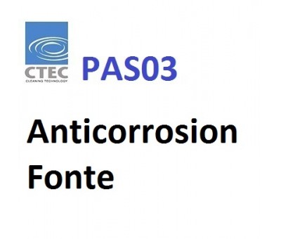 Additif anticorrosion pour pièces en fonte CTEC PAS03