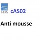 Produit anti mousse pour nettoyage de pièces par détergent CTEC cAS02 NSIL