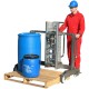 Chariot porte fût inox pour (dé-)palettisation DTP04 SS