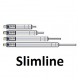 Régulateur compact de vitesse hydraulique Slimline, jusqu'à 6000N