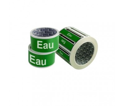 Achat Marquage de tuyauterie Eau avec ou sans support
