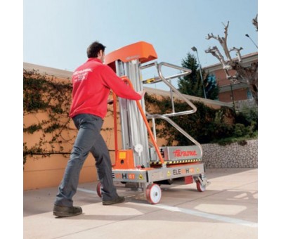 Achat Nacelle manuelle à mat télescopique Pocketlev ELEVAH 61