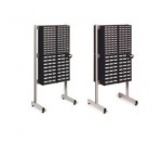 Rack pour bacs de stockage ESD simple ou double face - TRESTON