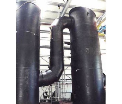 Laveur de gaz à recirculation inversée