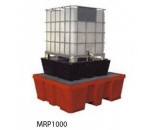 Bacs de rétention plastique pour cuve 1050 litres - MDM MASSE DIFFUSION MANUTENTION