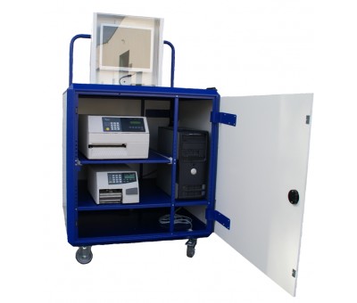 Chariot informatique mobile écran LCD Logirack