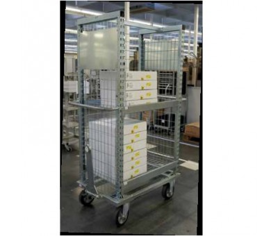 Base roulante universelle de chariot lean manufacturing
