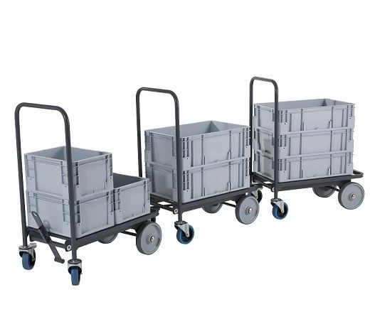 Chariot manuel tractable lean management