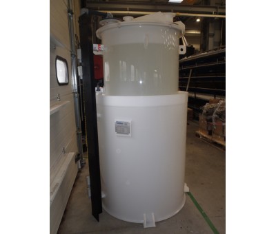 Cuve de stockage de produit chimique PVDF